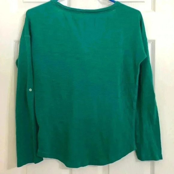 Express Green Long Sleeved Shirt Size  Extra Small - Picture 12 of 15